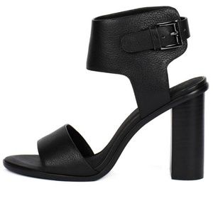 Joie Opal Leather Heel Sandal